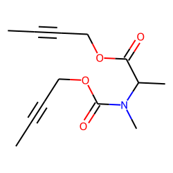 DL-Alanine, N-methyl-N-(byt-2-yn-1-yloxycarbonyl)-, but-2-yn-1-yl ester