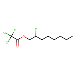 2-chlorooctyl trichloroacetate