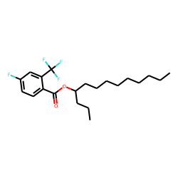 4-Fluoro-2-trifluromethylbenzoic acid, 4-tridecyl ester