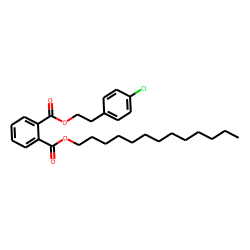 Phthalic acid, 2-(4-chlorophenyl)ethyl tridecyl ester