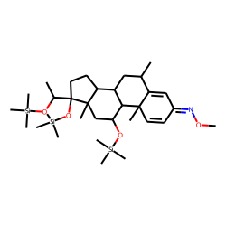 Dehydroxy-20-hydroxy-methylprednisolone, MO-triTMS (2)