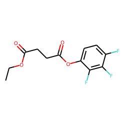 Succinic acid, ethyl 2,3,4-trifluorophenyl ester
