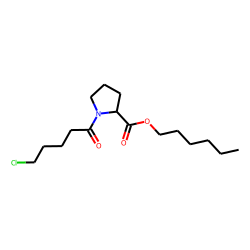 L-Proline, N-(5-chlorovaleryl)-, hexyl ester