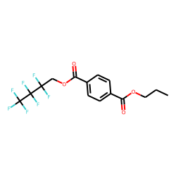 Terephthalic acid, 2,2,3,3,4,4,4-heptafluorobutyl propyl ester