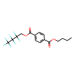 Terephthalic acid, butyl 2,2,3,3,4,4,4-heptafluorobutyl ester