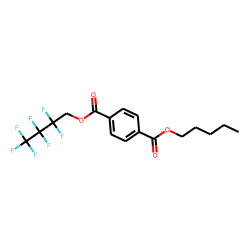 Terephthalic acid, 2,2,3,3,4,4,4-heptafluorobutyl pentyl ester