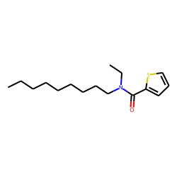 Thiophene-2-carboxamide, N-ethyl-N-nonyl-