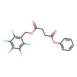 Succinic acid, phenyl pentafluorobenzyl ester
