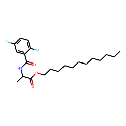 D-Alanine, N-(2,5-difluorobenzoyl)-, dodecyl ester