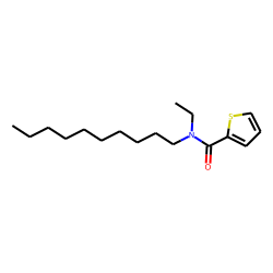 Thiophene-2-carboxamide, N-ethyl-N-decyl-