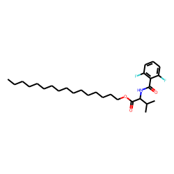 L-Valine, N-(2,6-difluorobenzoyl)-, hexadecyl ester
