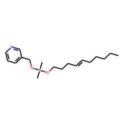 (Z)-4-Decen-1-ol, picolinyloxydimethylsilyl ether