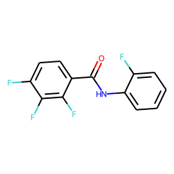 Benzamide, N-(2-fluorophenyl)-2,3,4-trifluoro-