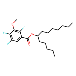 2,4,5-Trifluoro-3-methoxybenzoic acid, 6-tridecyl ester