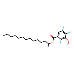 2,4,5-Trifluoro-3-methoxybenzoic acid, 2-tetradecyl ester