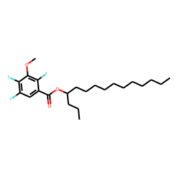 2,4,5-Trifluoro-3-methoxybenzoic acid, 4-pentadecyl ester