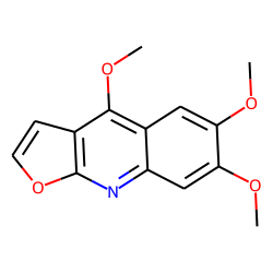 Furo[2,3-b]quinoline, 4,6,7-trimethoxy-