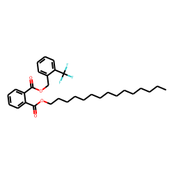 Phthalic acid, pentadecyl 2-trifluoromethylbenzyl ester