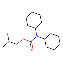 Isobutylcarbamate, N,N-dicyclohexyl