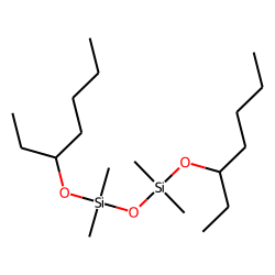 Silane, dimethyl(dimethyl(3-heptyloxy)silyloxy)(3-heptyloxy)-