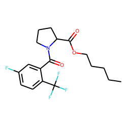 L-Proline, N-(5-fluoro-2-trifluoromethylbenzoyl)-, pentyl ester