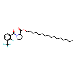 L-Proline, N-(2-fluoro-3-trifluoromethylbenzoyl)-, hexadecyl ester