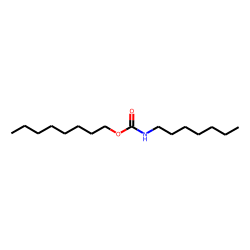 Carbonic acid, monoamide, N-heptyl-, octyl ester