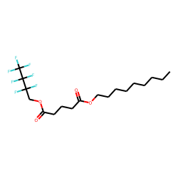 Glutaric acid, 2,2,3,3,4,4,4-heptafluorobutyl nonyl ester