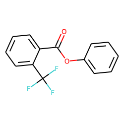 2-Trifluoromethylbenzoic acid, phenyl ester