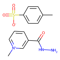 Methyl nicotinium p-toluene sulfonate hydrazide
