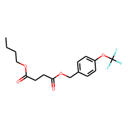 Succinic acid, butyl 4-trifluoromethoxybenzyl ester