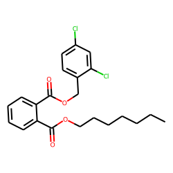 Phthalic acid, 2,4-dichlorobenzyl heptyl ester