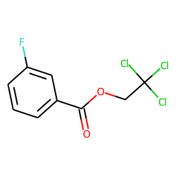 3-Fluorobenzoic acid, 2,2,2-trichloroethyl ester
