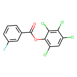 3-Fluorobenzoic acid, 2,3,4,6-tetrachlorophenyl ester