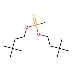 Phosphonothioic acid, methyl-, o,o-bis-3,3-dimethyl butyl ester