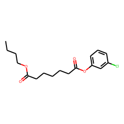 Pimelic acid, butyl 3-chlorophenyl ester