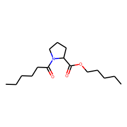 L-Proline, N-(hexanoyl)-, pentyl ester
