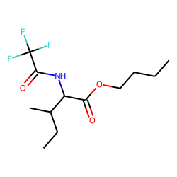 L-Isoleucine, N-(trifluoroacetyl)-, butyl ester