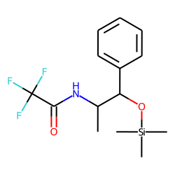 Cathine N-TFA-O-TMS