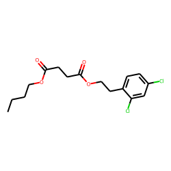 Succinic acid, butyl 2,4-dichlorophenethyl ester