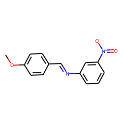 Benzenamine, N-[(4-methoxyphenyl)methylidene]-3-nitro-