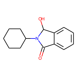 2-Cyclohexyl-3-hydroxy-1-isoindolinone