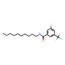 Benzamide, 3-fluoro-5-trifluoromethyl-N-decyl-