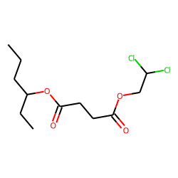 Succinic acid, 2,2-dichloroethyl 3-hexyl ester