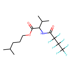 l-Valine, n-heptafluorobutyryl-, isohexyl ester