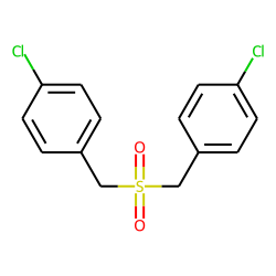Benzene, 1,1'-[sulfonylbis(methylene)]bis[4-chloro-