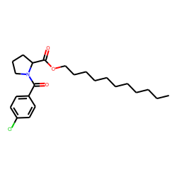 L-Proline, N-(4-chlorobenzoyl)-, undecyl ester