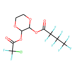 1,4-Dioxane-2,3-diol, chlorodifluoroacetate, heptafluorobutyrate