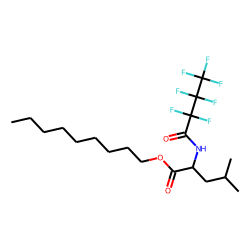 l-Leucine, n-heptafluorobutyryl-, nonyl ester
