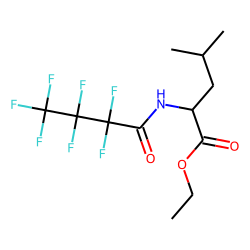 l-Leucine, n-heptafluorobutyryl-, ethyl ester